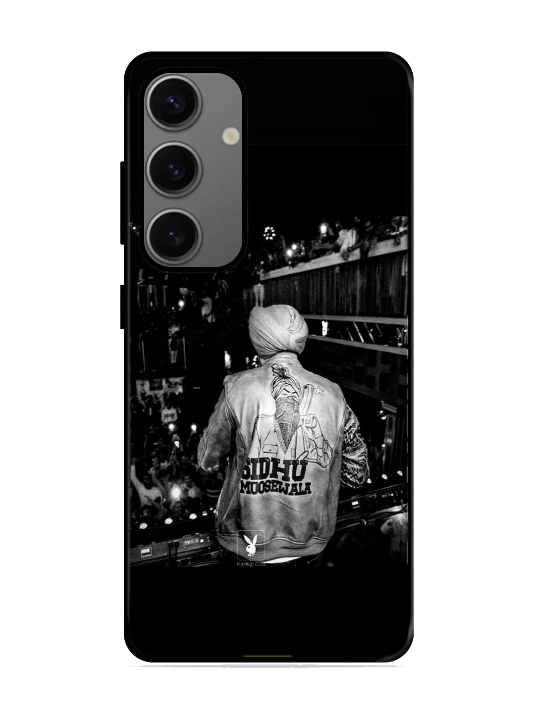 Sidhu Moosewala Print Glass Case for Samsung S24 (a10)