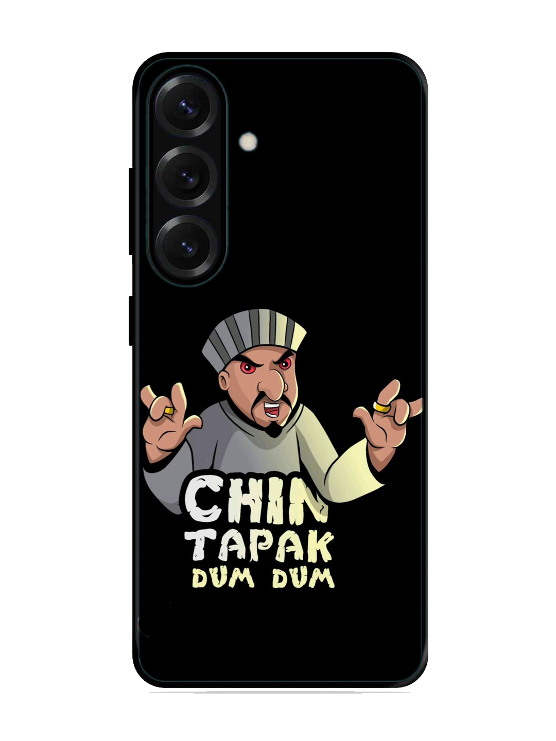 Chin Tapak Dum Dum Print Glass Case for Samsung S25 (A12)