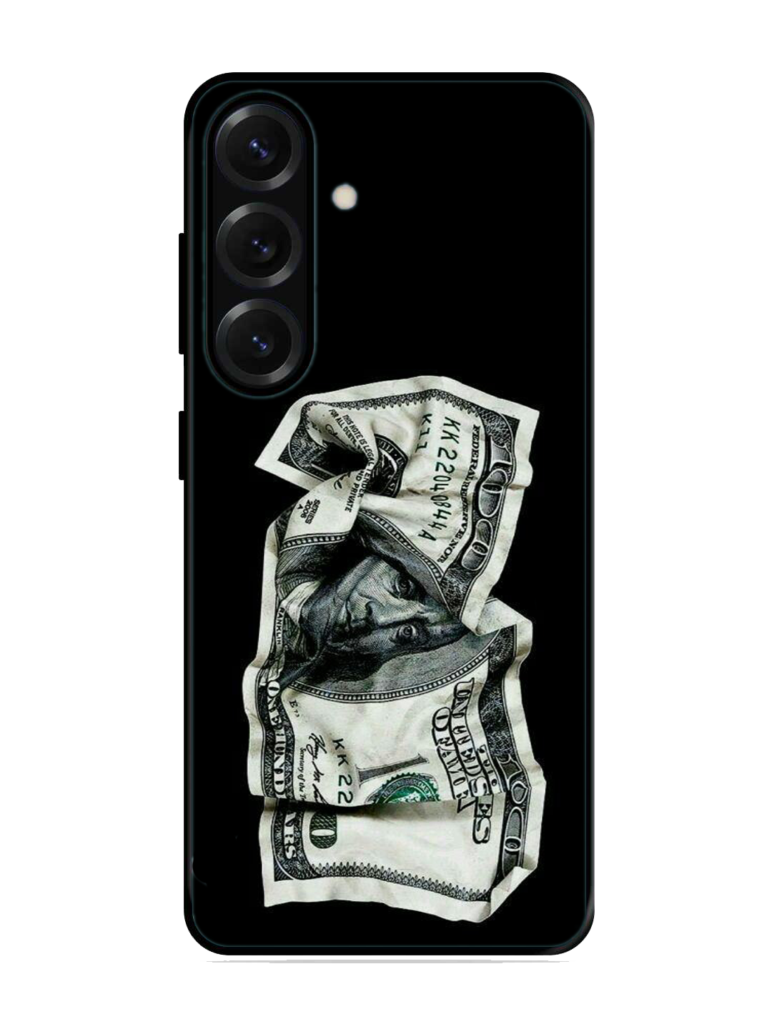 Dollar Print Glass Case for Samsung S25 (A135)