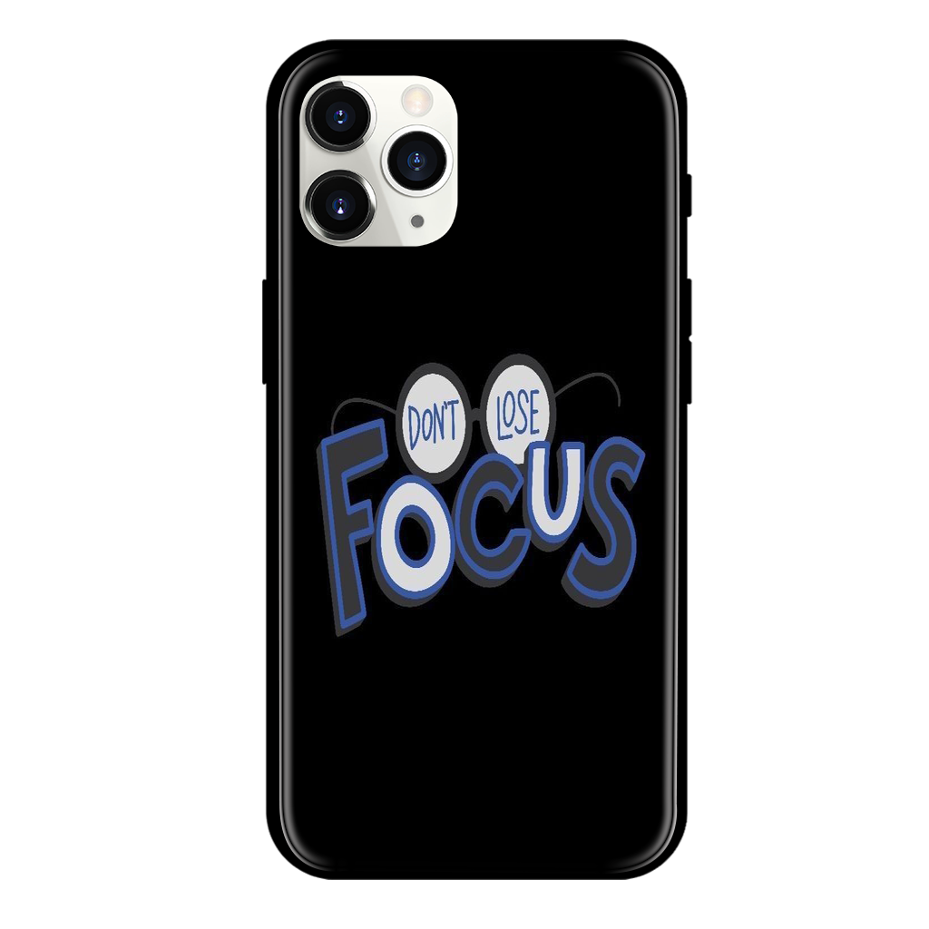 Don't Lose Focus Print Glass Case