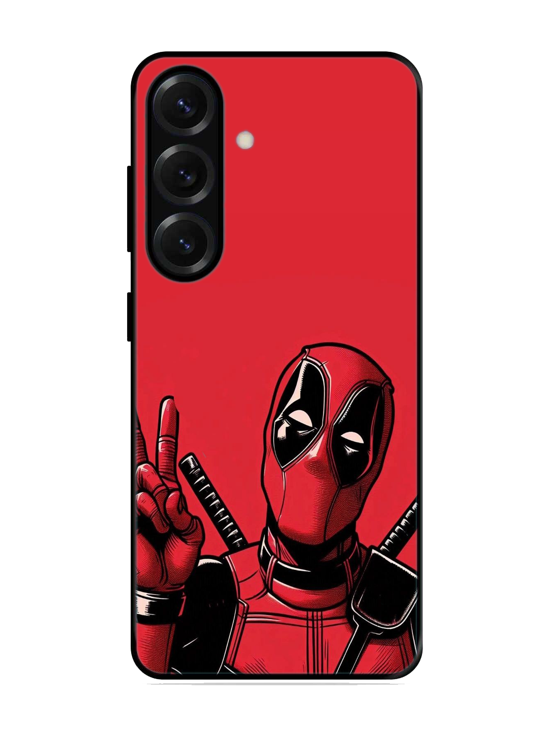 Deadpool Print Glass Case for Samsung S25 (A34)