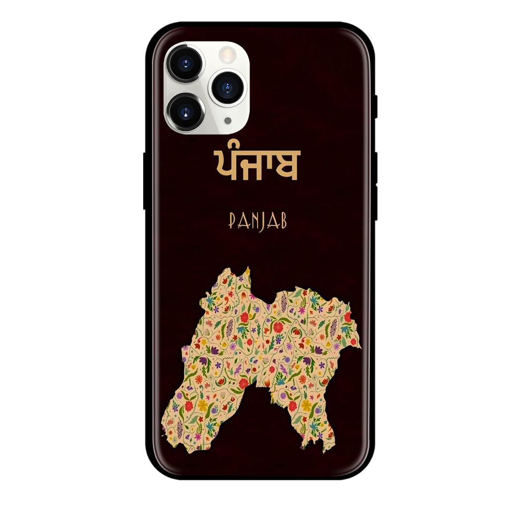 Panjab Print Glass Case