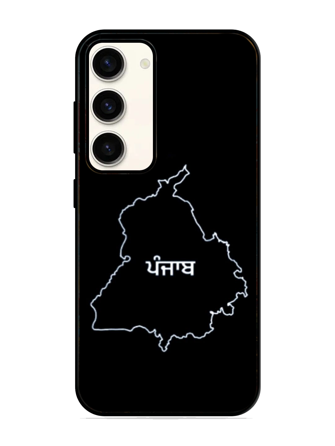 Punjab Print Glass Case for Samsung S23 (a77)