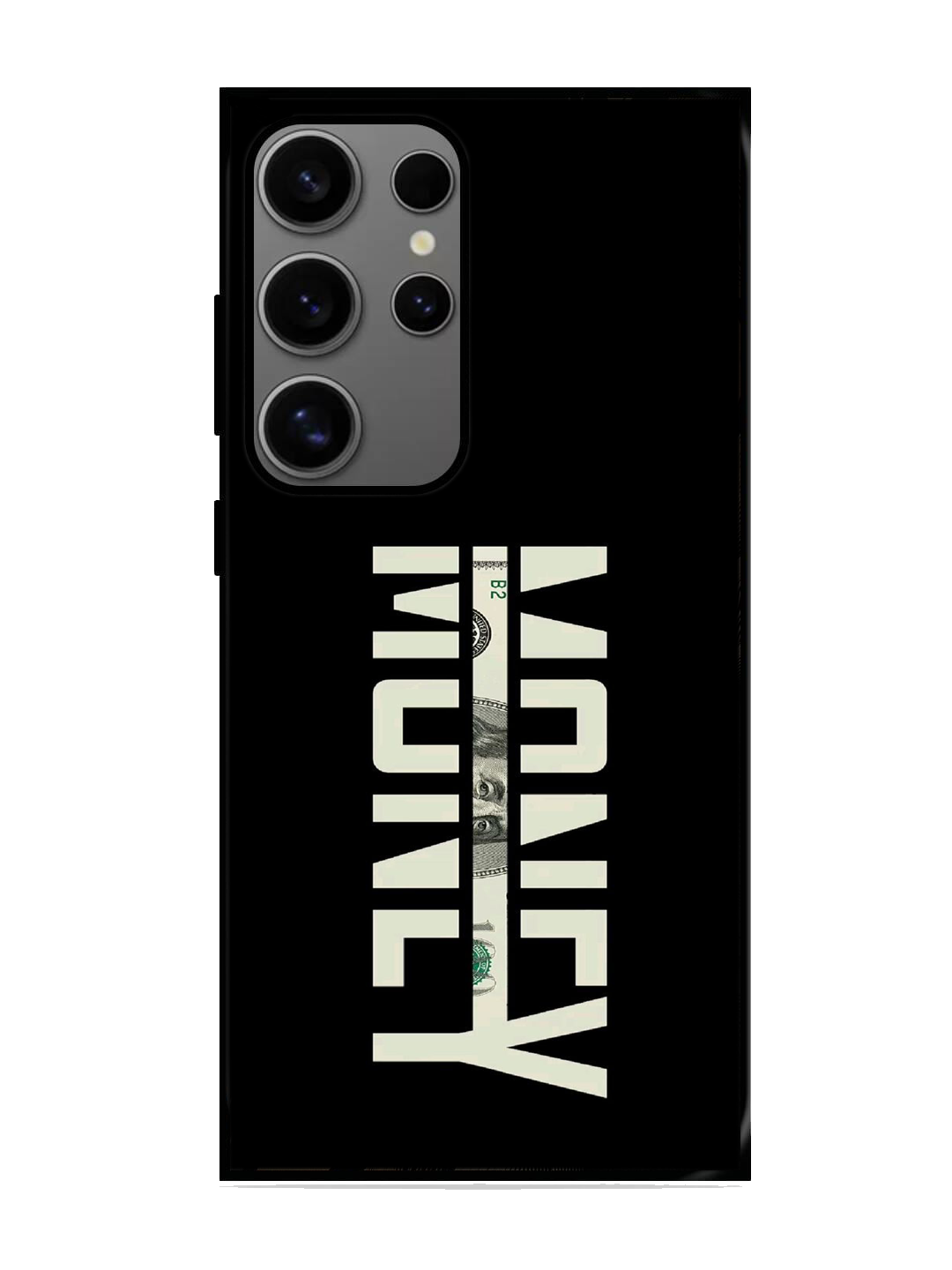 Money Print Glass Case for Samsung S24 Ultra (A80)