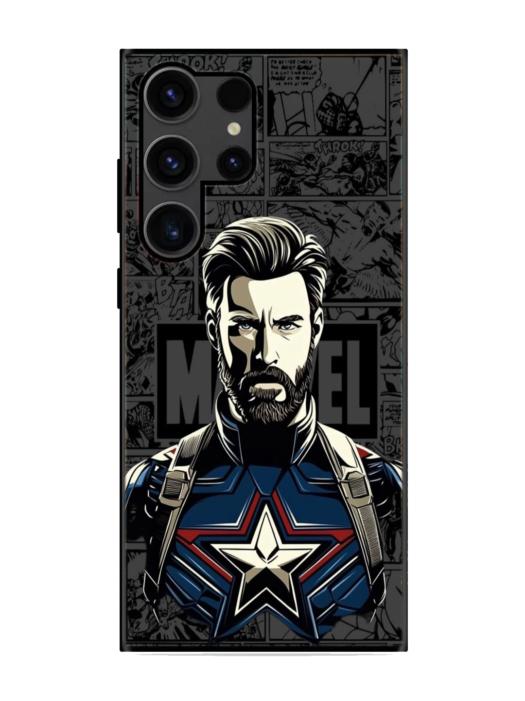 Premium Print Glass Case for Samsung S23 Ultra (a81)