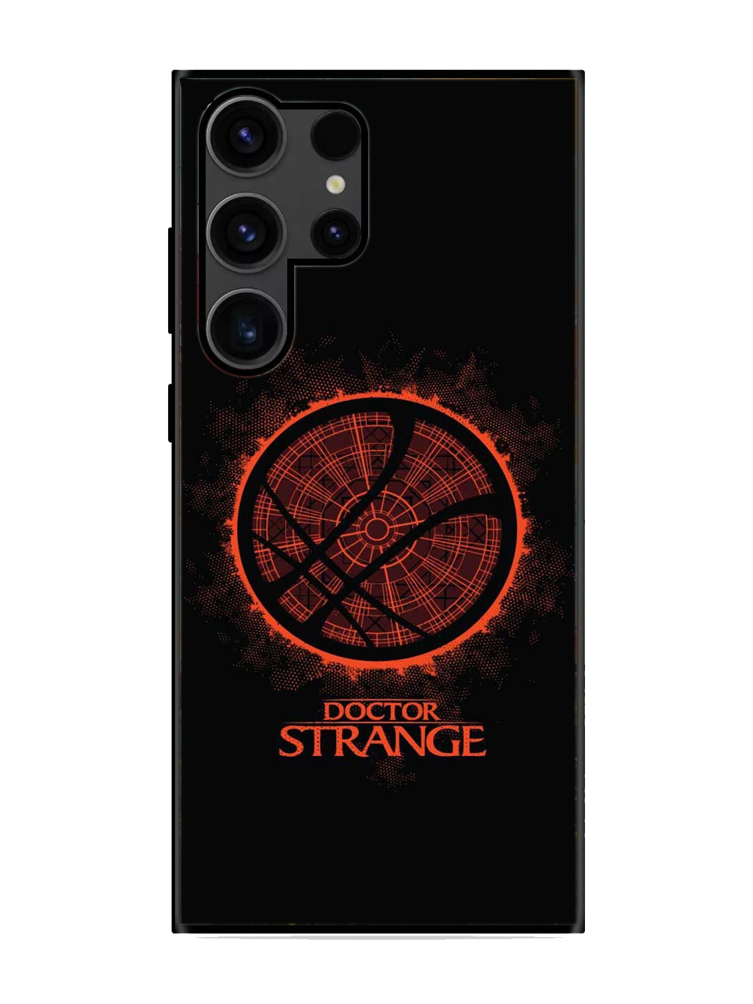 Doctor Strange Print Glass Case for Samsung S23 Ultra (a83)