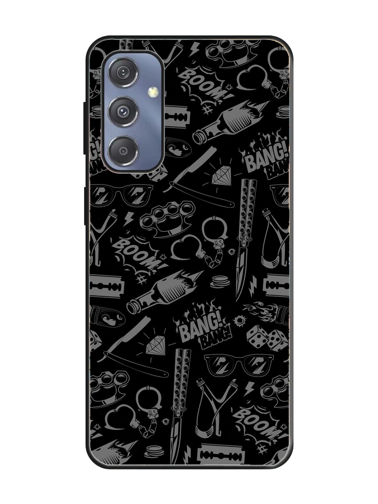Premium Print Glass Case for Samsung S24 (a127)
