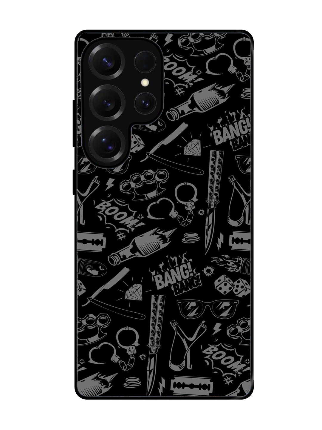 Premium Glass Case for Samsung S25 Ultra (A127)