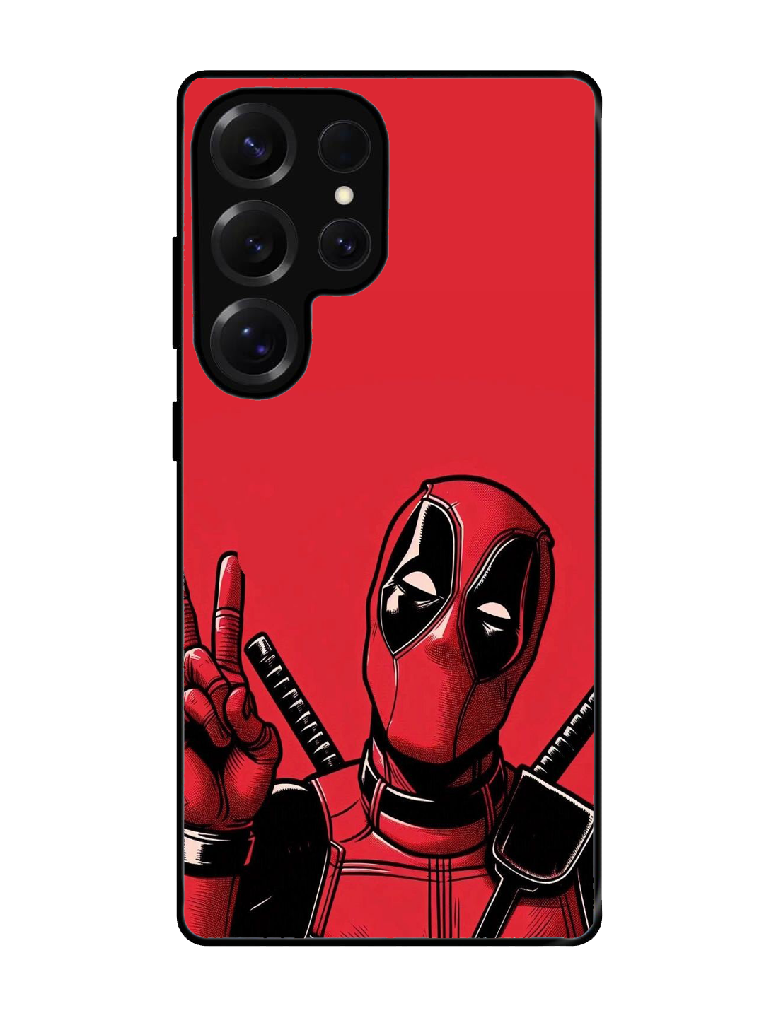 DeadPool Glass Case for Samsung S25 Ultra (A34)