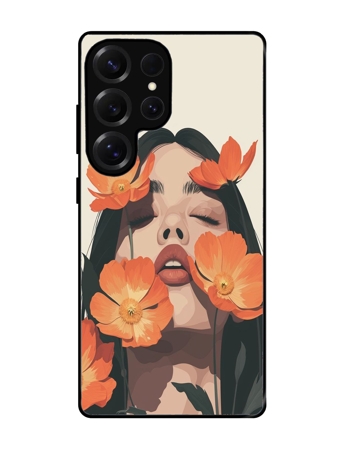 Flower Glass Case for Samsung S25 Ultra (A62)