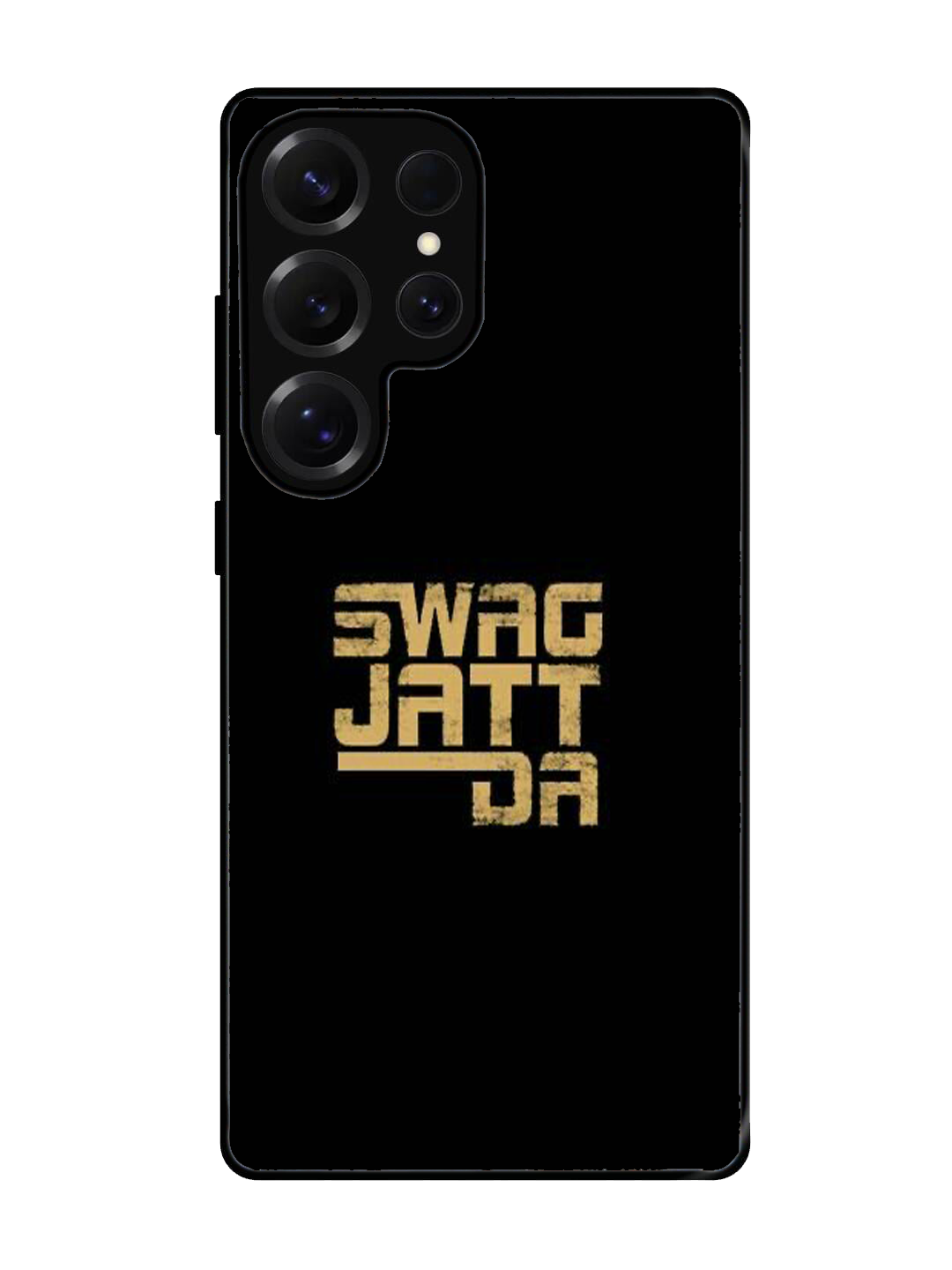 Swag Jatt Da Glass Case for Samsung S25 Ultra (A91)