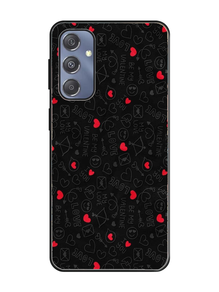 Love Print Glass Case for Samsung S24 (a100)
