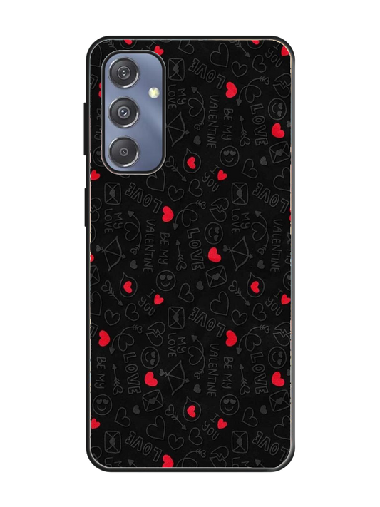 Love Print Glass Case for Samsung S24 (a100)