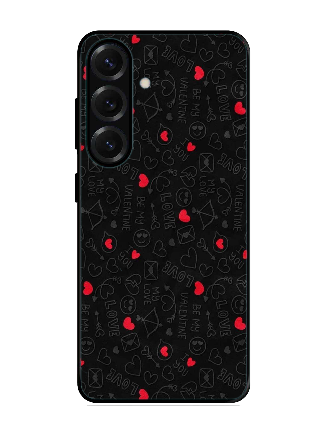 Love Print Glass Case for Samsung S25 (a100)
