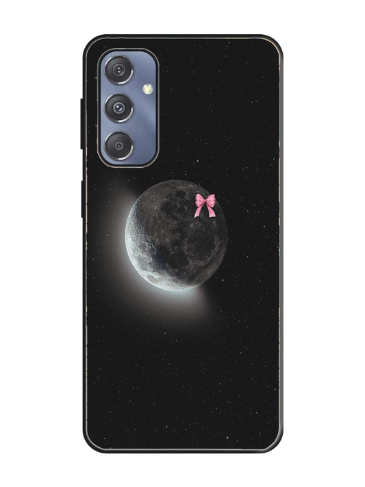 Moon Print Glass Case for Samsung S24 (a101)