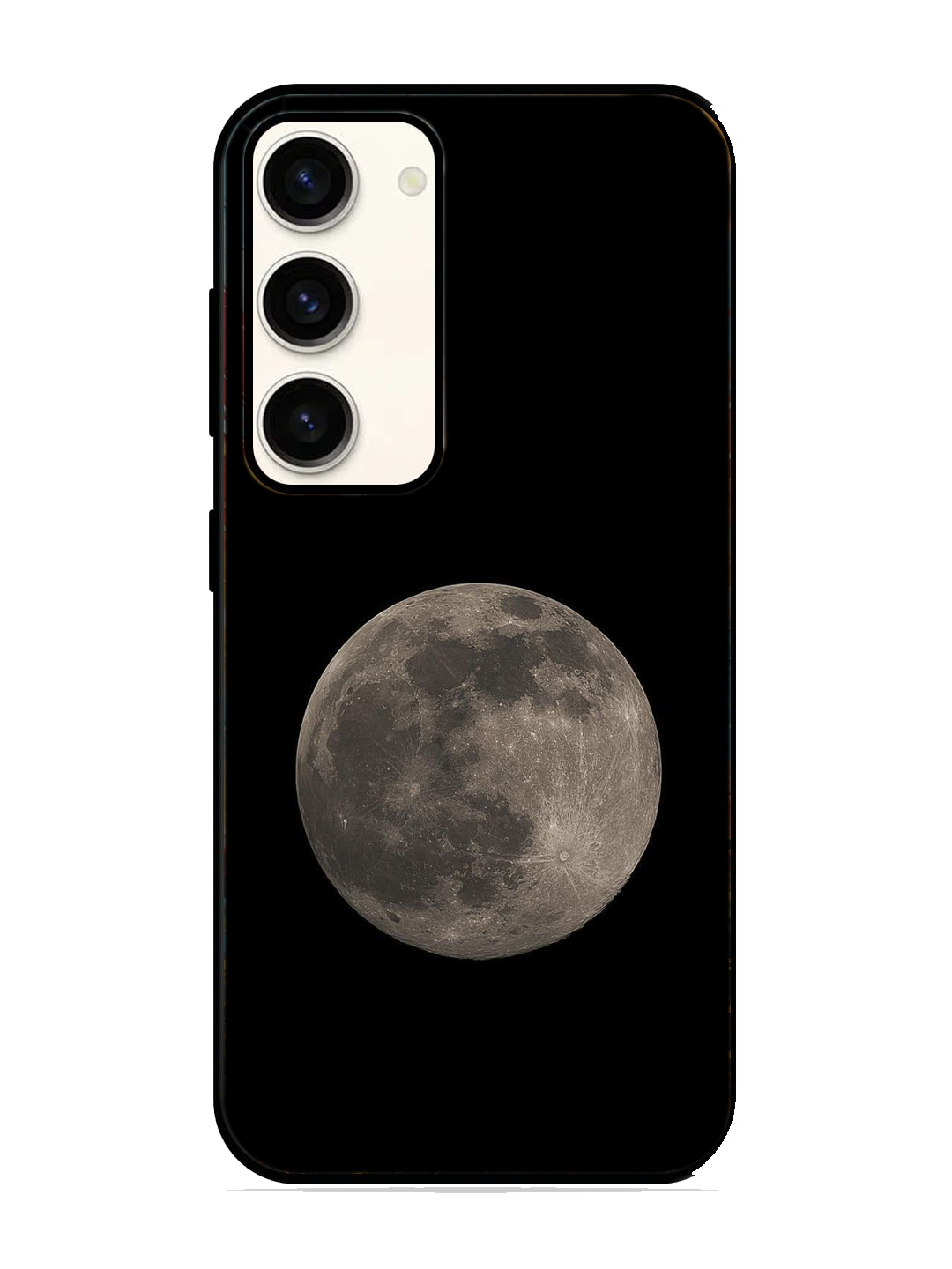 Moon Print Glass Case for Samsung S23 (a102)
