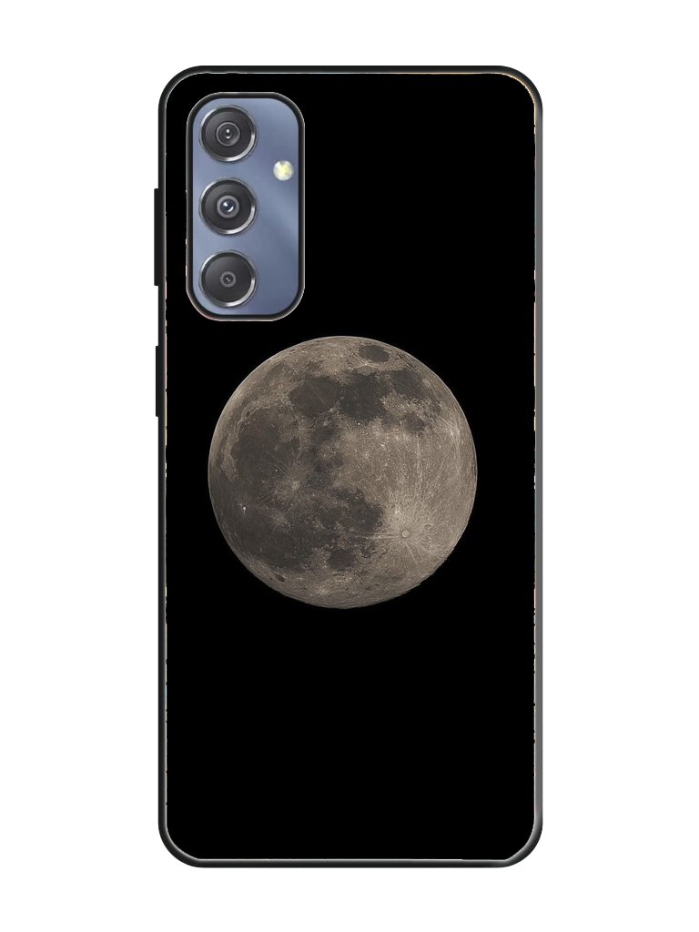 Moon Print Glass Case for Samsung S24 (a102)