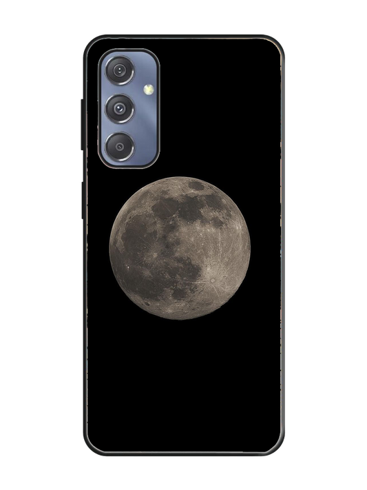 Moon Print Glass Case for Samsung S24 (a102)