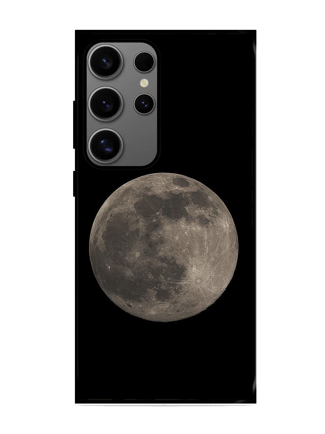 Moon Print Glass Case for Samsung S24 Ultra (A102)