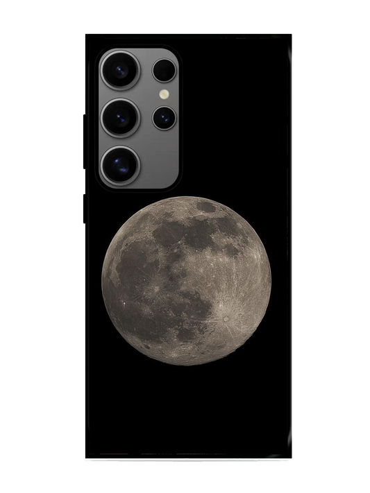 Moon Print Glass Case for Samsung S24 Ultra (A102)
