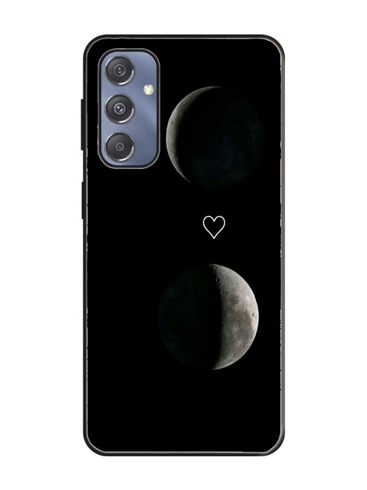 Moon Print Glass Case for Samsung S24 (a105)