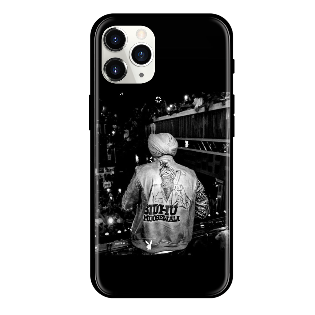 Sidhu Moosewala Print Glass Case