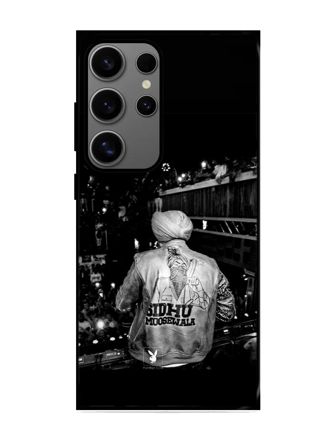 Sidhu Moosewala Print Glass Case for Samsung S24 Ultra (A10)