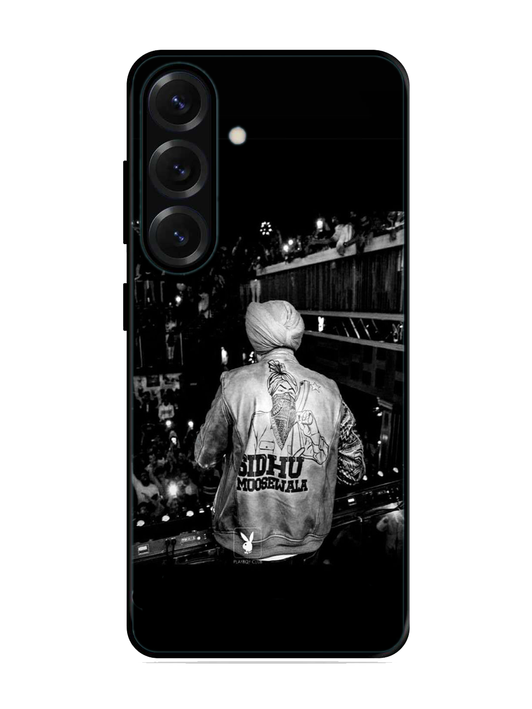 Sidhu Moosewala Print Glass Case for Samsung S25 (A10)