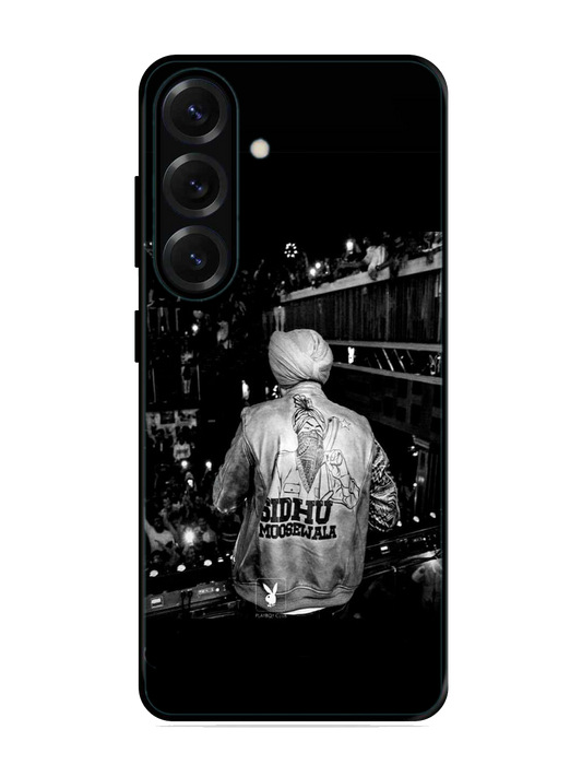 Sidhu Moosewala Print Glass Case for Samsung S25 (A10)