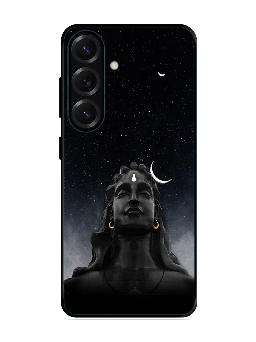 Lord Shiva Print Glass Case for Samsung S25 (A117)