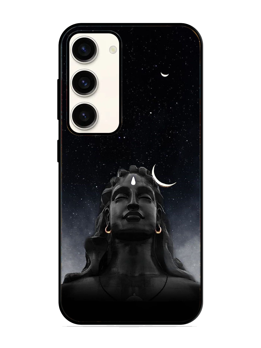 Lord Shiva Print Glass Case for Samsung S23 (a117)