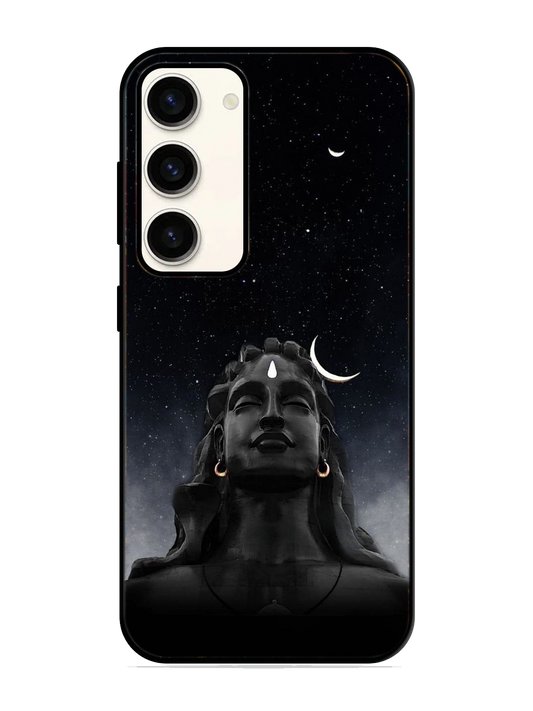 Lord Shiva Print Glass Case for Samsung S23 (a117)