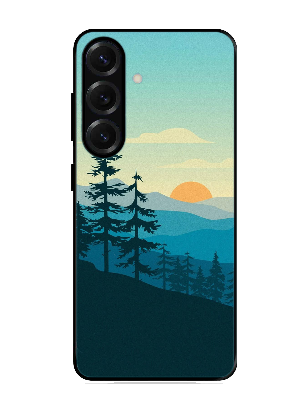 Premium Print Glass Case for Samsung S25 (A123)