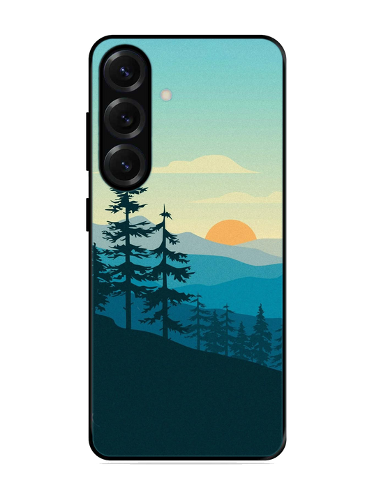 Premium Print Glass Case for Samsung S25 (A123)