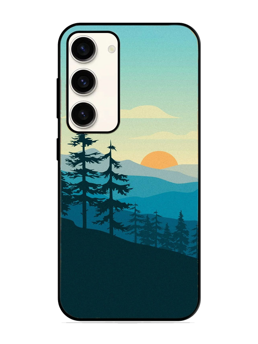 Premium Print Glass Case for Samsung S23 (a123)