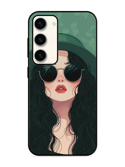 Premium Print Glass Case for Samsung S23 (a125)