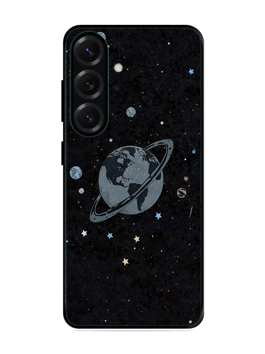 Space Print Glass Case for Samsung S25 (A126)