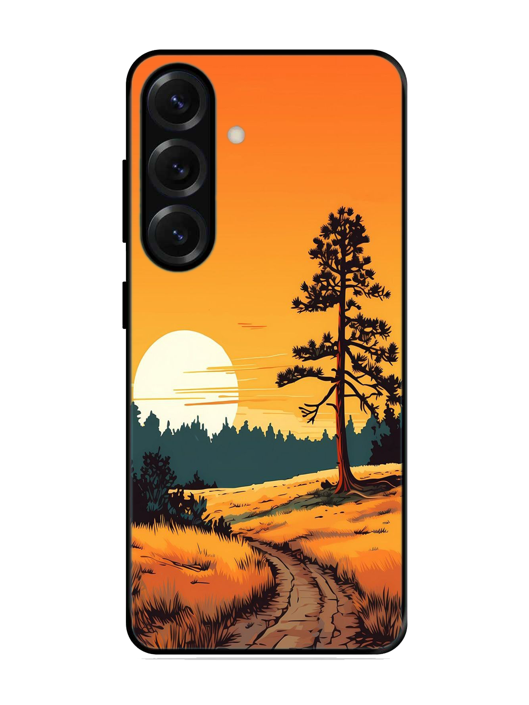 Premium Print Glass Case for Samsung S25 (A128)
