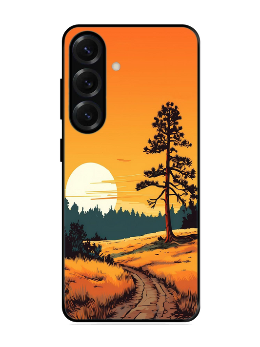 Premium Print Glass Case for Samsung S25 (A128)
