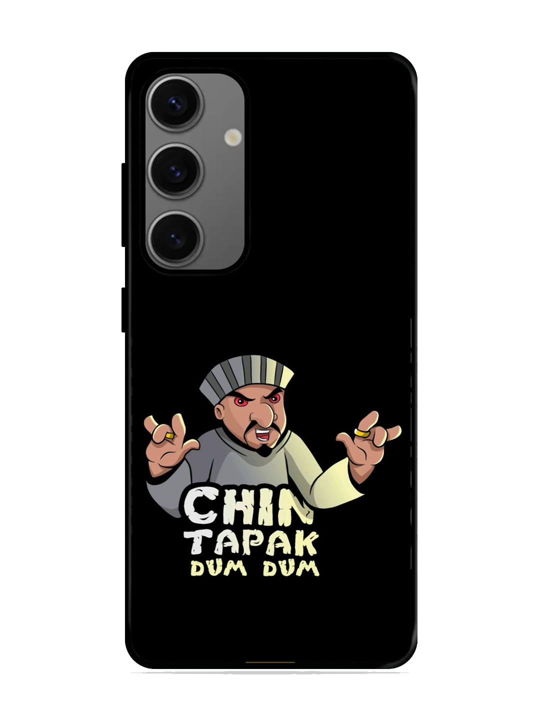Chan Tapak Dum Dum Print Glass Case for Samsung S24 (a12)