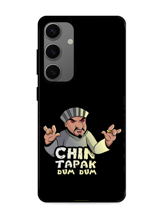 Chan Tapak Dum Dum Print Glass Case for Samsung S24 (a12)