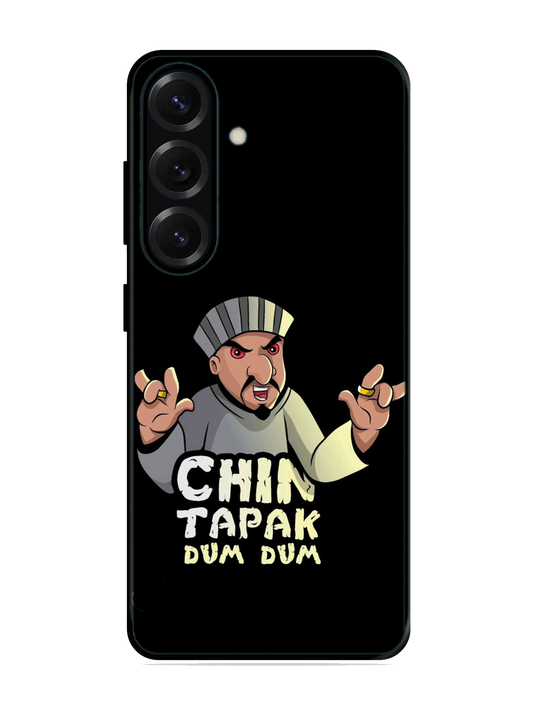 Chin Tapak Dum Dum Print Glass Case for Samsung S25 (A12)