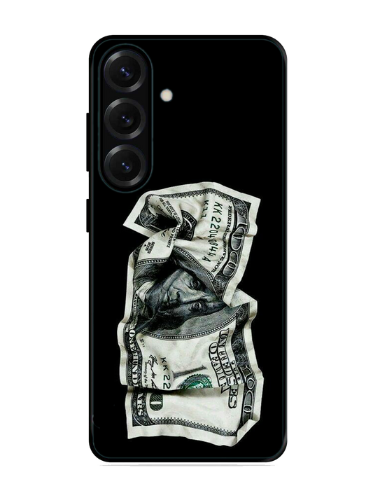 Dollar Print Glass Case for Samsung S25 (A135)