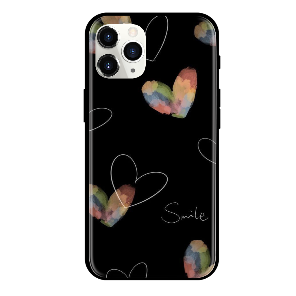 Smile Print Glass Case
