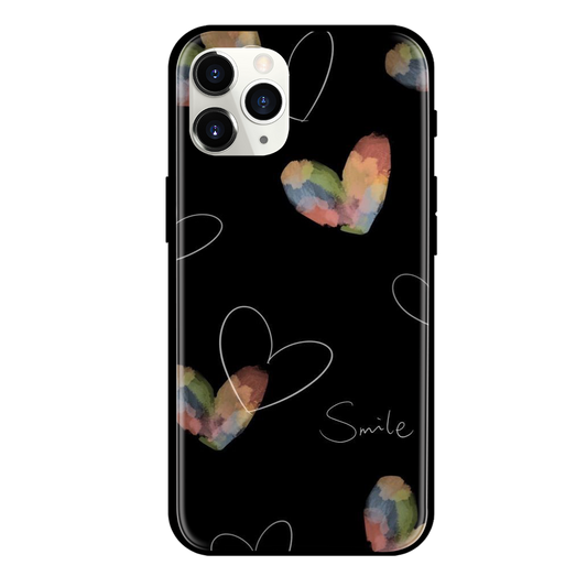 Smile Print Glass Case