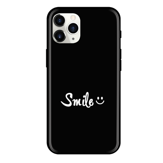 Smile Print Glass Case