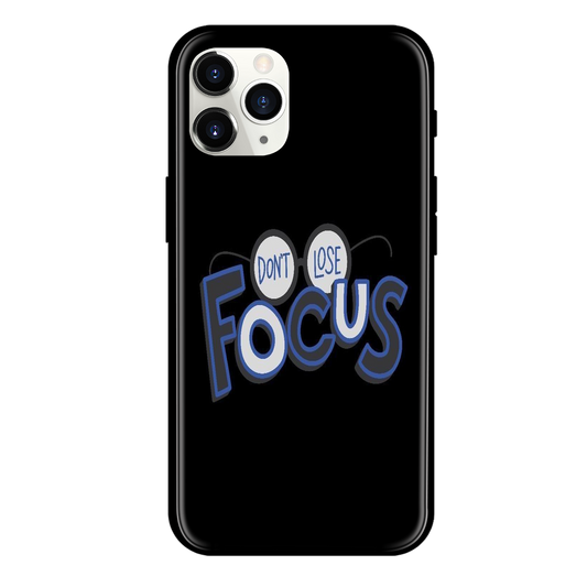 Don't Lose Focus Print Glass Case