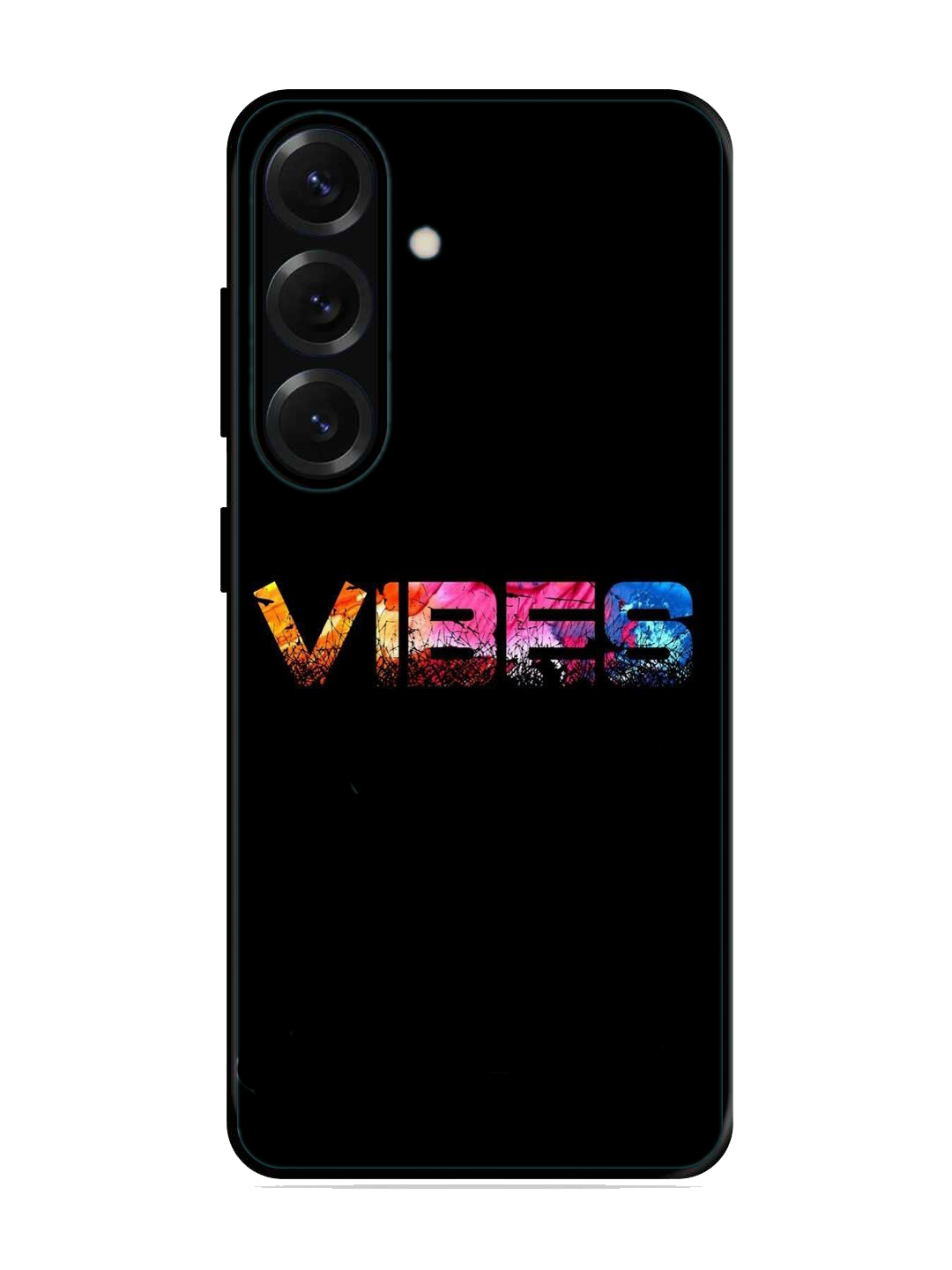 Vibes Print Glass Case for Samsung S25 (A33)
