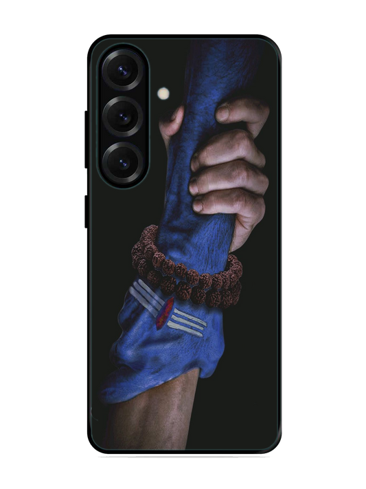 Mahadev Print Glass Case for Samsung S25 (A36)