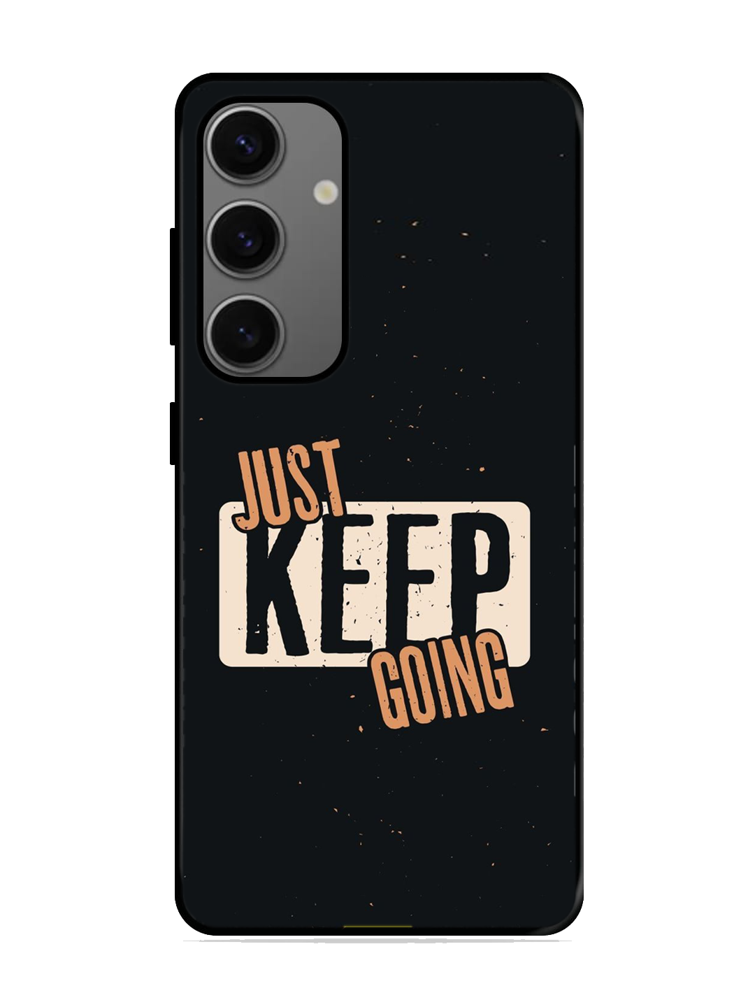 Just Keep Going Print Glass Case for Samsung S24 (a42)